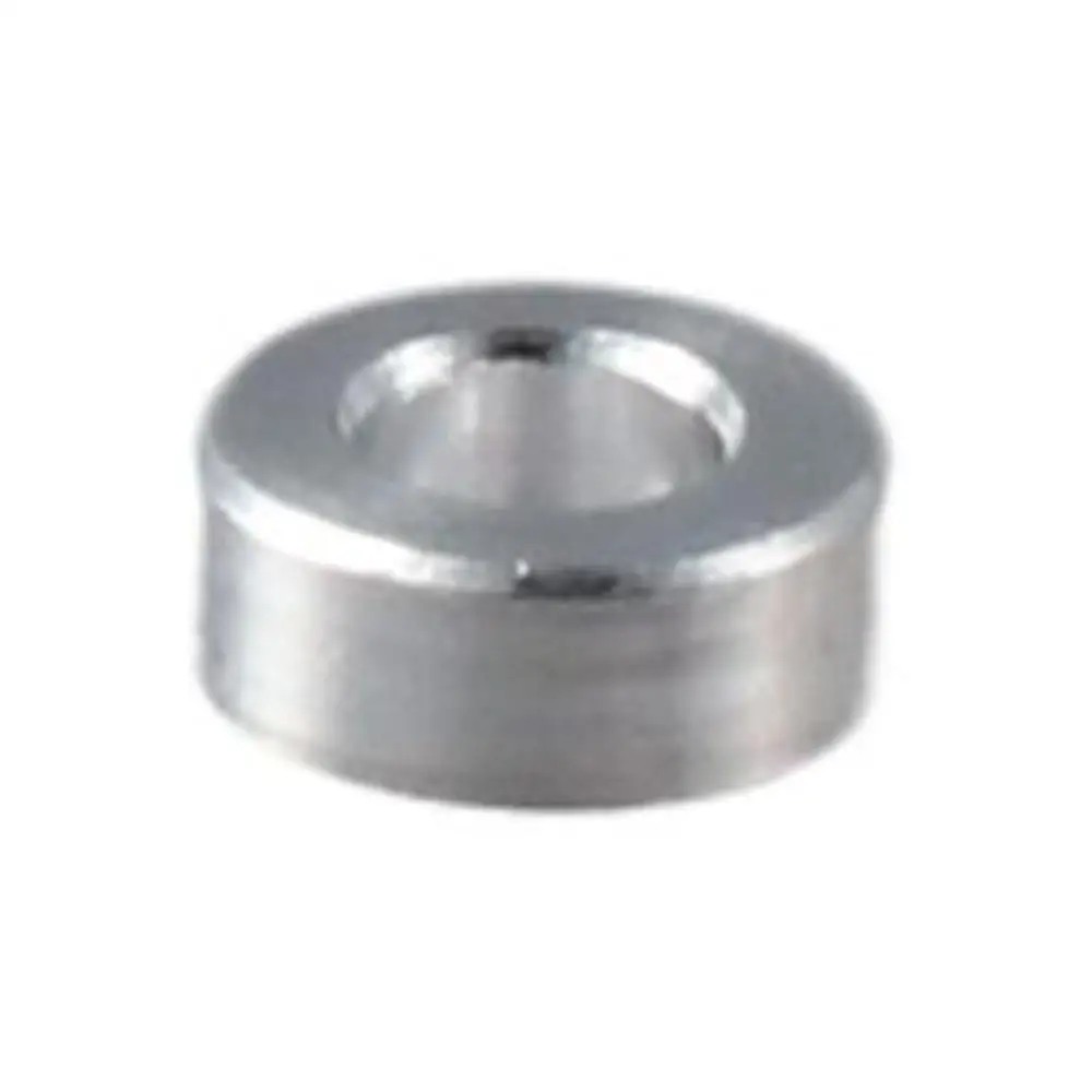 Description Picture 3 of item8Pcs Aluminium Alloy Shock Absorber Spacer Silver Tone d2.6xD5x2 Grommet Spacer Pads Damper Spacer Washer for RC Model Car