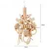 Large Parrot Toy Tearing Natural Wooden Blocks Bird Chewing Toy Parrot Cage Bite Toy Environmental Protection Bird Parrot Toy 4