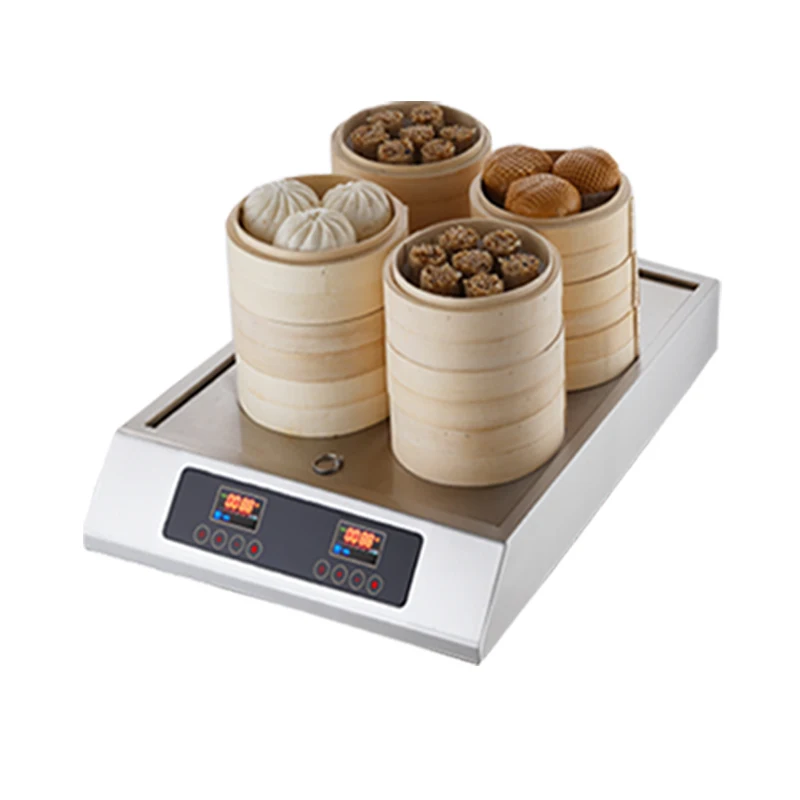 Multifunctional Commercial Stainless Steel Automatic Electric Steamer Machine For Steamed Dim Sum And Buns