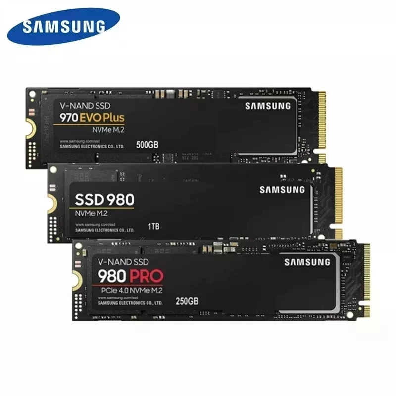 Samsung SSD 970 EVO Plus 2 To - Barrette SSD M.2 NVMe PCIe - Disque SSD -  Samsung