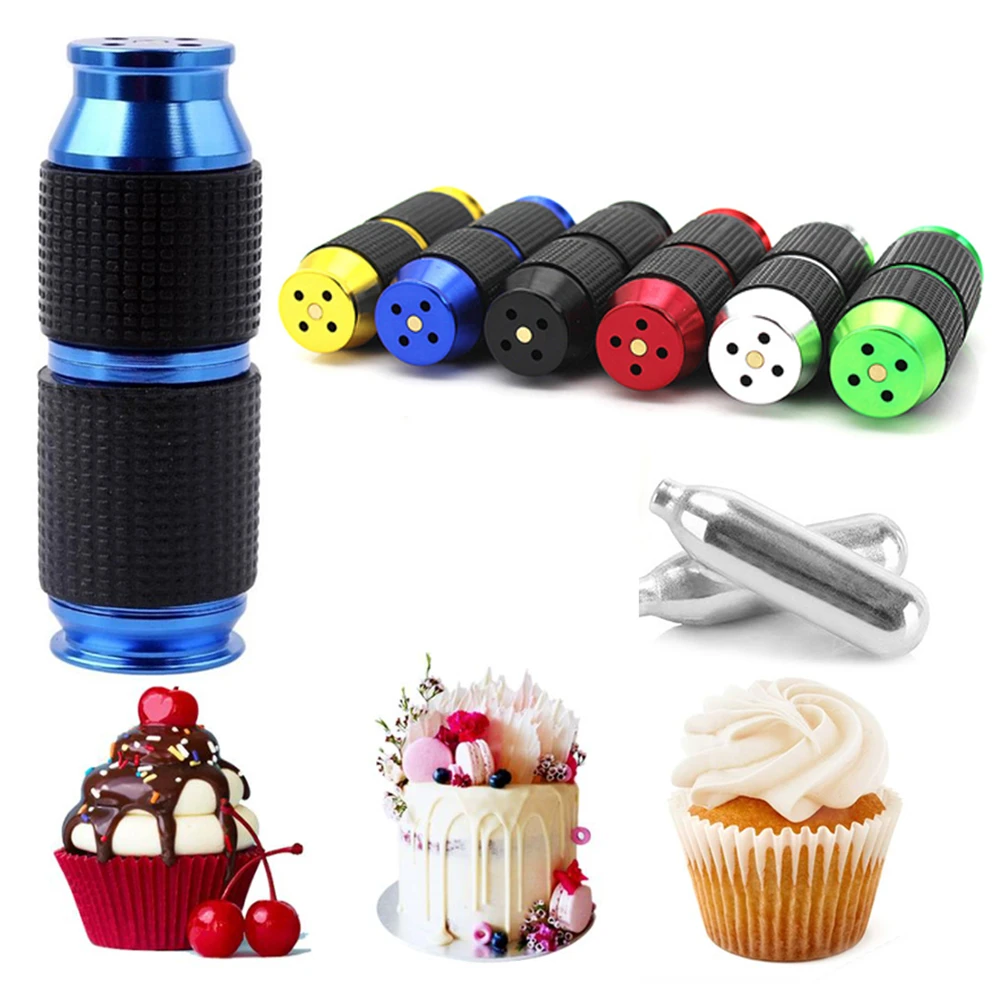 1pcs Whipped Cream Cracker N2o Nitrous Dispenser Cream Whipper Rubber