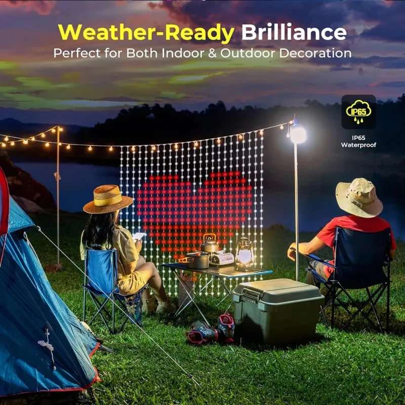 MIMIRGB party curtain lights