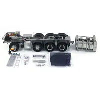Metal Radio Chassis 1/14 Scale 8x8 Assembled for Toys RC Tractor Truck 3363 Rear Suspension Car Vehicle Model TH23558 2