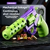 Revolver Toy Guns Manual Pistol Weapon Soft Bullet Throw Shell Gun Toy Anti-stress Launcher for Adults Boys Outdoor Games 1