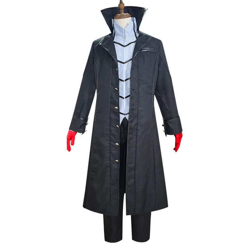 

Amamiya Ren Joker Jacket Cosplay Halloween Anime Persona 5 Cosplay Costume Adult Uniform Christmas Party Windbreaker Masks