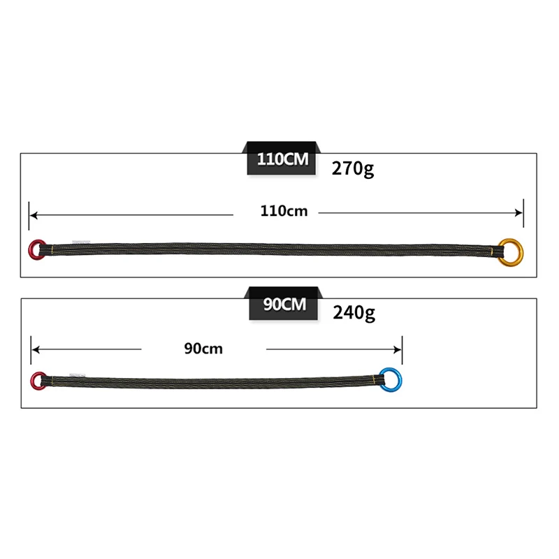Xinda Luar Ruangan Pohon Mendaki Lingkaran Taman Jangkar Kegiatan  Penjangkauan Memanjat Pohon Sling Link Pelindung Kulit Kayu Peralatan  Berkemah