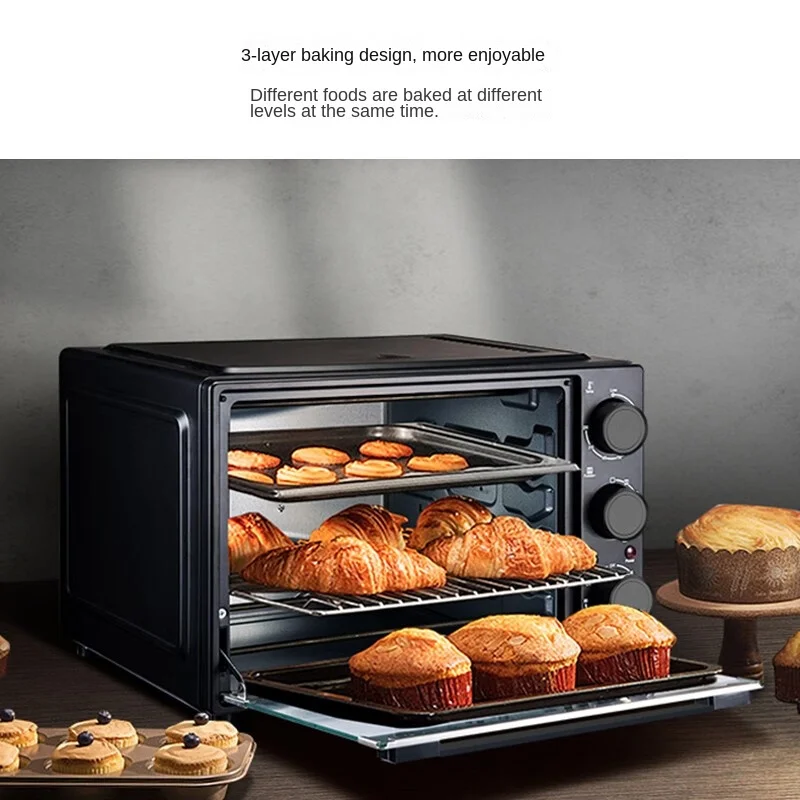 Electric oven with top and bottom heat deals