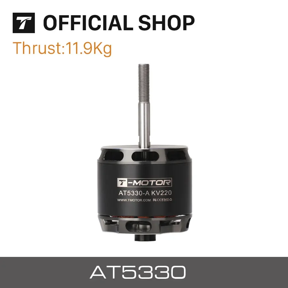 T-motor AT5330 KV220 Sabitsiz Motor 12S RC Dondurucu Uçuş Uçakları İçin