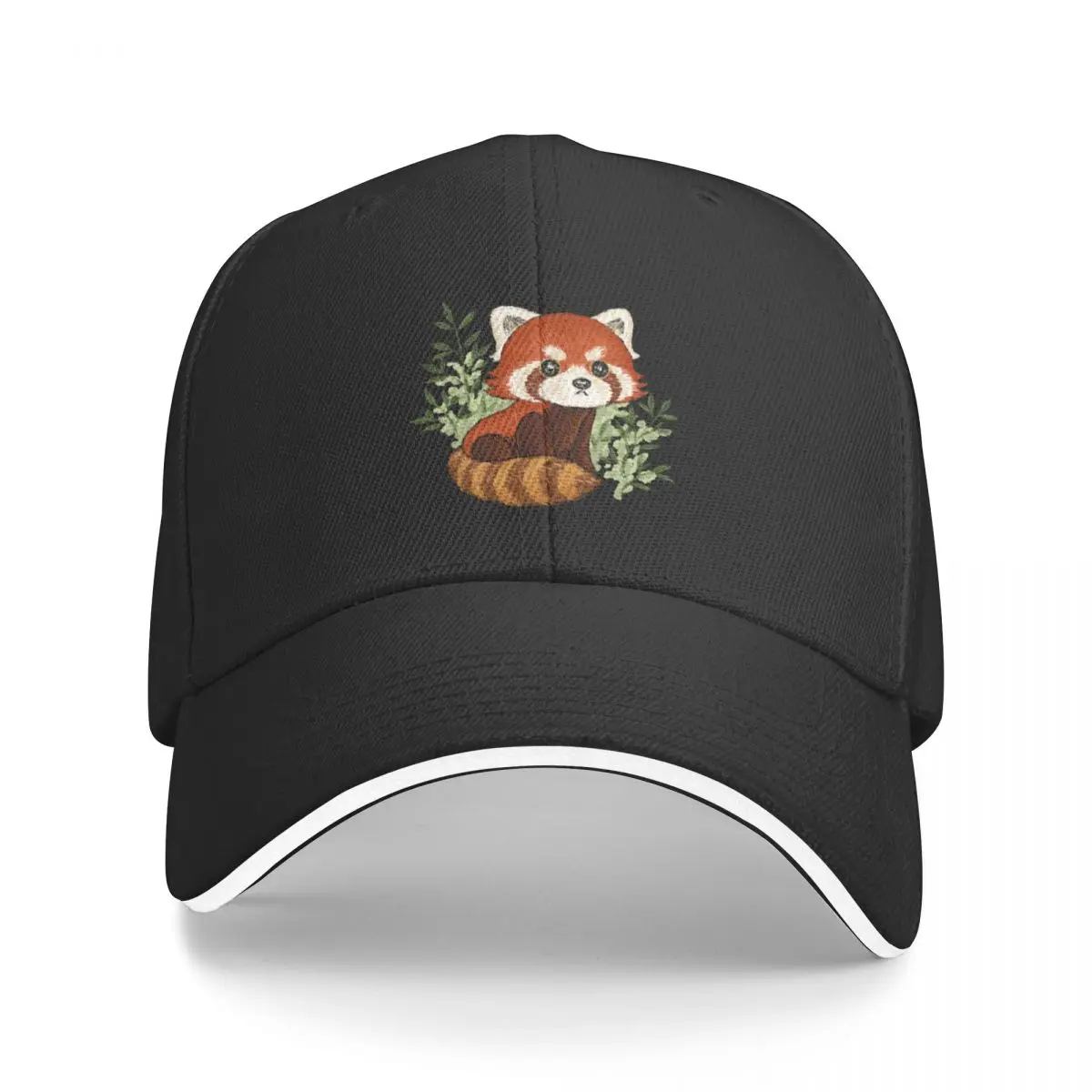 

New Red panda in nature Baseball Cap Beach Bag Hat Man For The Sun hiking hat Boy Cap Women's