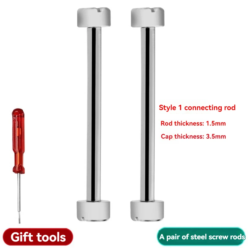 Premium Stainless Steel Watch Band Screw Rod for Fiyta and Rossini 18mm