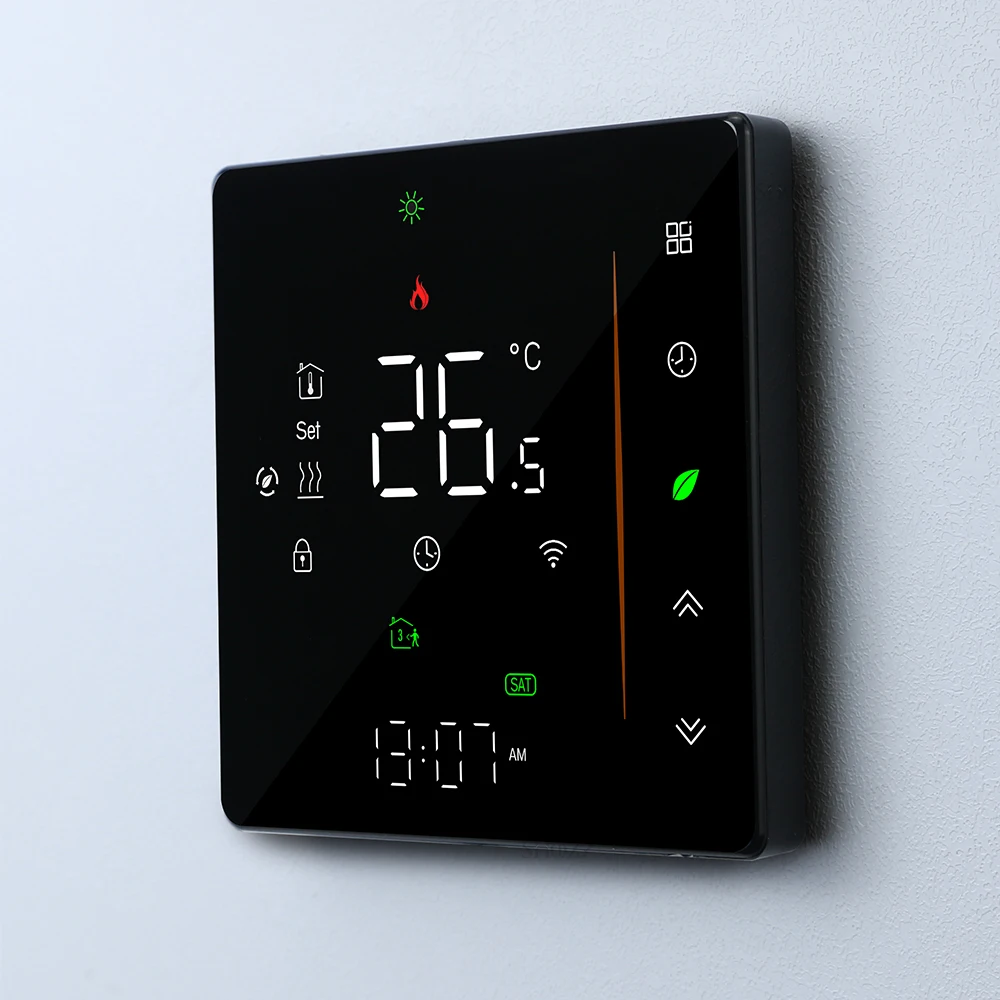 Tuya wifi termostato zigbee para caldeira a