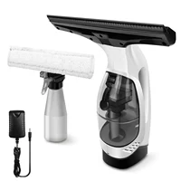 Cordless Window Vac Cleaner Rechargeable - 28cm Squeegee Element & 150ml Water Tank, Window Washer with 200ml Spray Bottle 1
