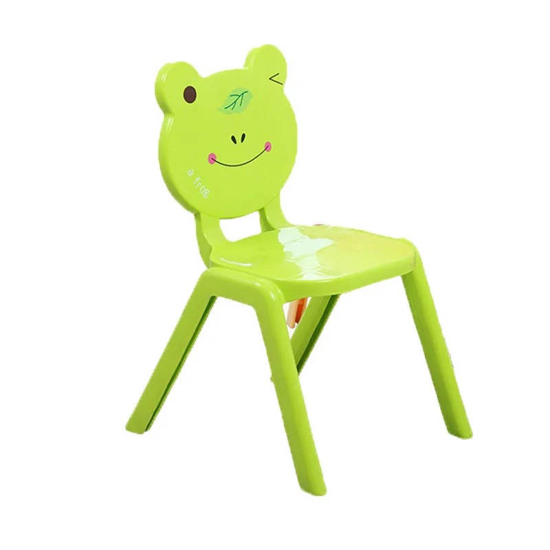 Anti slip plastic chairs for kids Portable children chair Kindergarten Stackable kids chair Space saving furniture Step stool