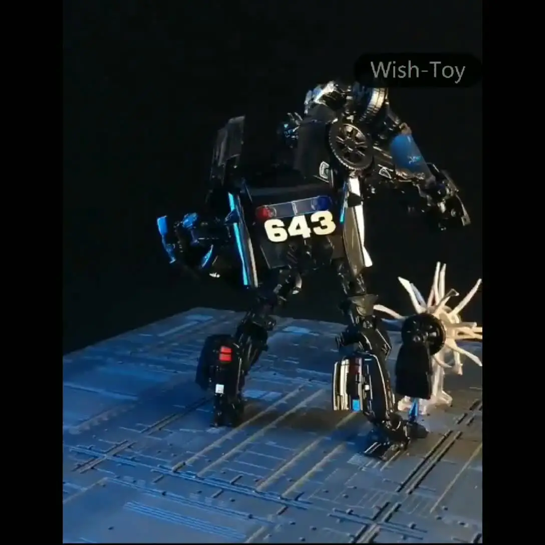 TAIBAI LS02 XP15 変換おもちゃロボット警察バリケード合金アクション