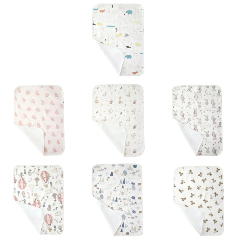 

Waterproof Diaper Changing Pad Skin Friendly Diaper Change Mat for Baby Gender Neutral Breathable Bed Sheet Crib Bedding