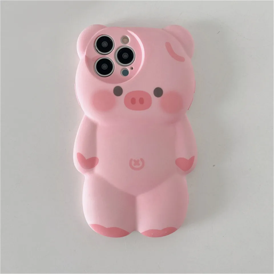 Kukiwhy Custodia in silicone per iPhone 14 Pro Max con 1 cordino