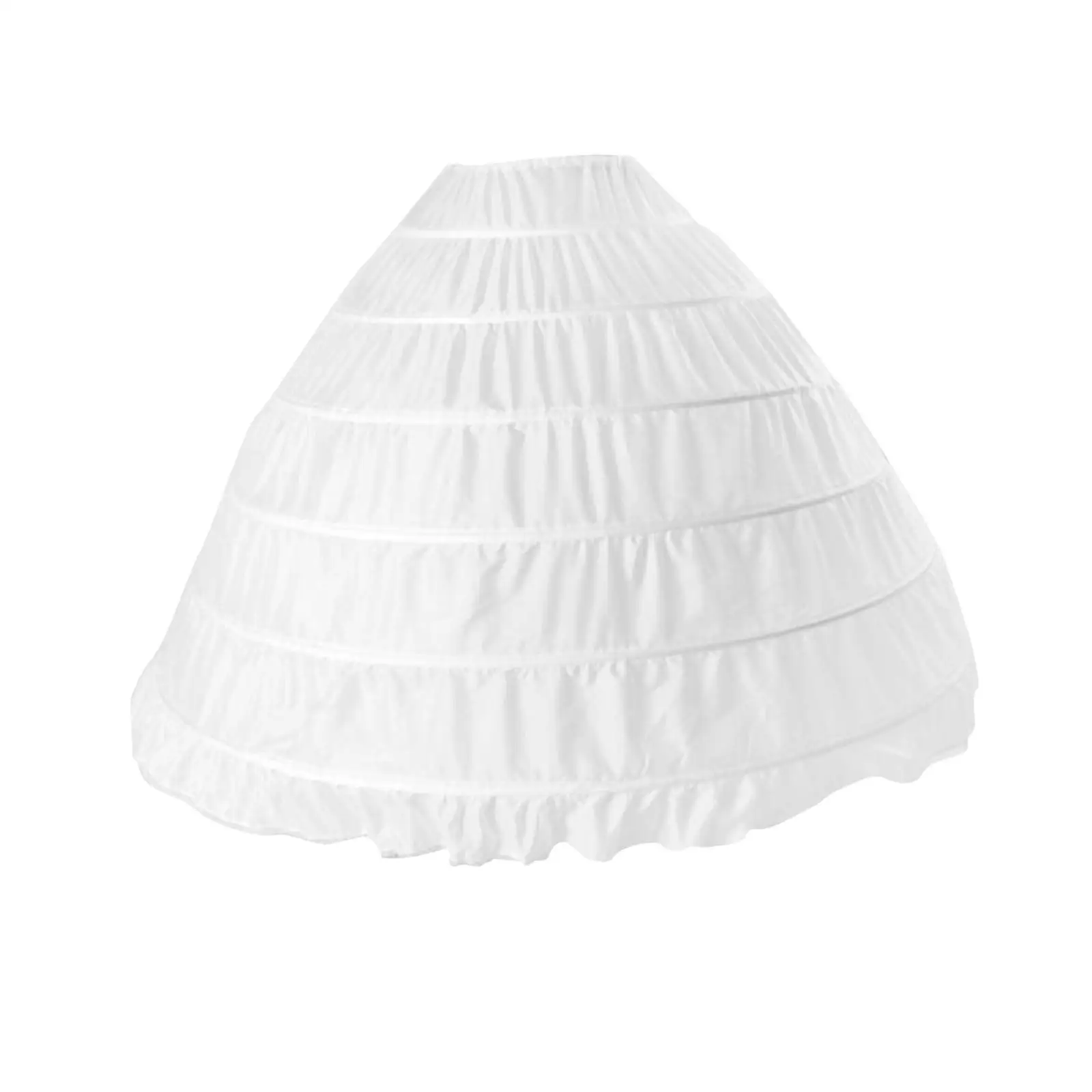 

Hoop Skirt Petticoat Girls Cage Pannier Skirt Pannier Underskirt Lolita Crinoline Underskirt for Dress Wedding Cosplay Gown Prom