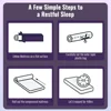 Mattresses 6 Inch Gel Memory Foam Mattress Full Size Mattress Bamboo Charcoal Infused Mattress in a Box Medium 5