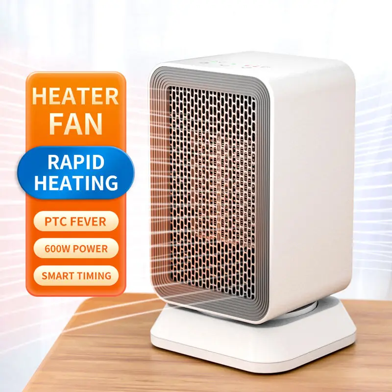 Portable Electric Heater PTC Heater Fan 1000W Indoor Use Table Heater  Overheating/Dumping Protection Touch Control Air Warmer - AliExpress
