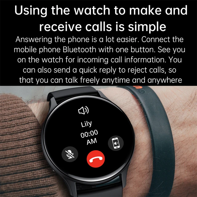 KAIMORUI SmartWatch AMOLED Bluetooth Call Health Monitoring 1.43 4