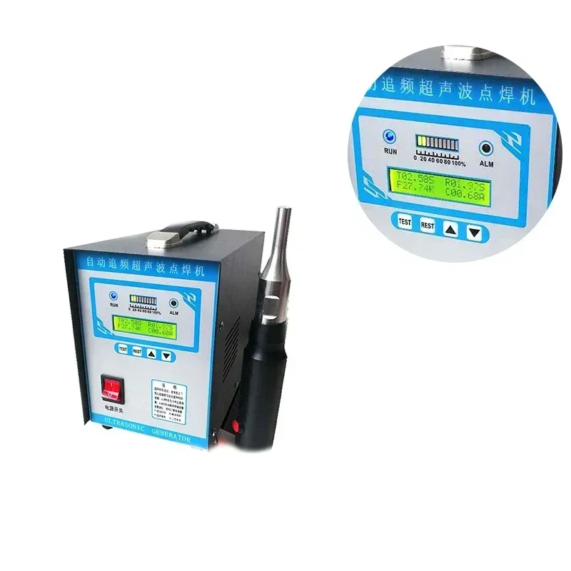 700w 110v/220v Ultrasonic Welding Machine For Semi-Automatic Welding Equipment For Automotive Plastic Interior Non-Woven Fabrics