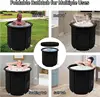 Portable Plastic 80*80cm Foldable Bath Bucket Inflatable Spa Ice Bath Tub For  For Adults Ice Bath tubs 2