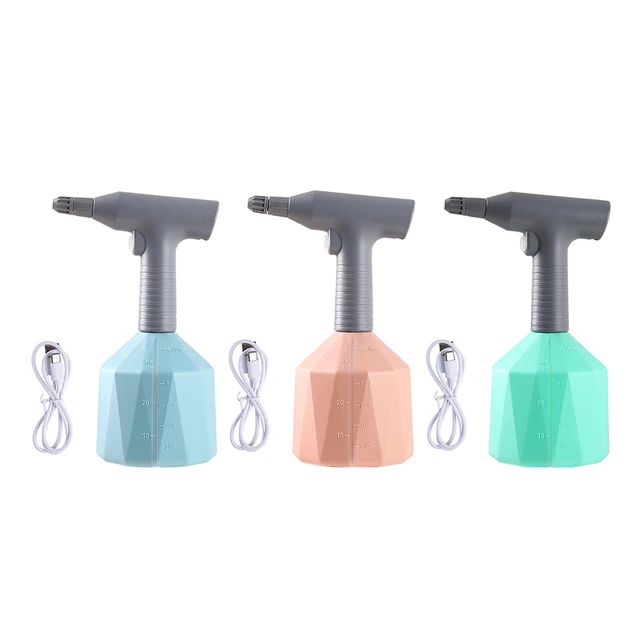 1L Permetező Palack Usb Újratölthető Kézi Öntözés Elektromos Köd 360 Állítható Fúvóka Szivárgásálló Mezőgazdasági Öntözéshez - Image 4