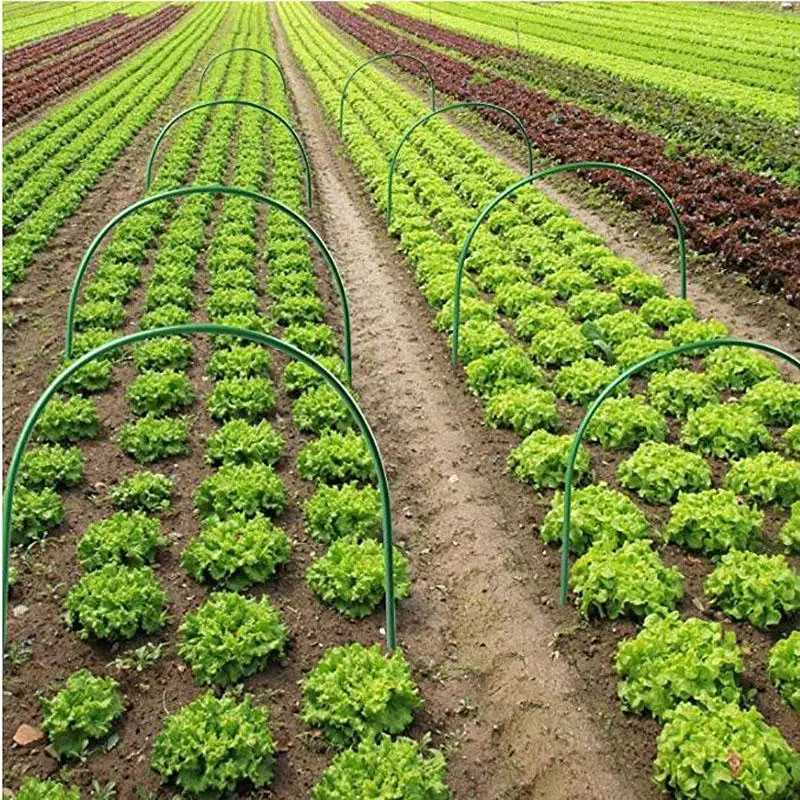 2.4/3.2/4mm Greenhouse Hoops Plant Hoop Garden Tunnel Hoop Support Hoops Plant Holder Tools For Agricultural Greenhouse Supplies