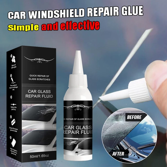 Pegamento para reparación de parabrisas de coche, herramienta de reparación  de vidrio agrietado para ventana de coche, Kit de reparación de arañazos de  vidrio automático - AliExpress