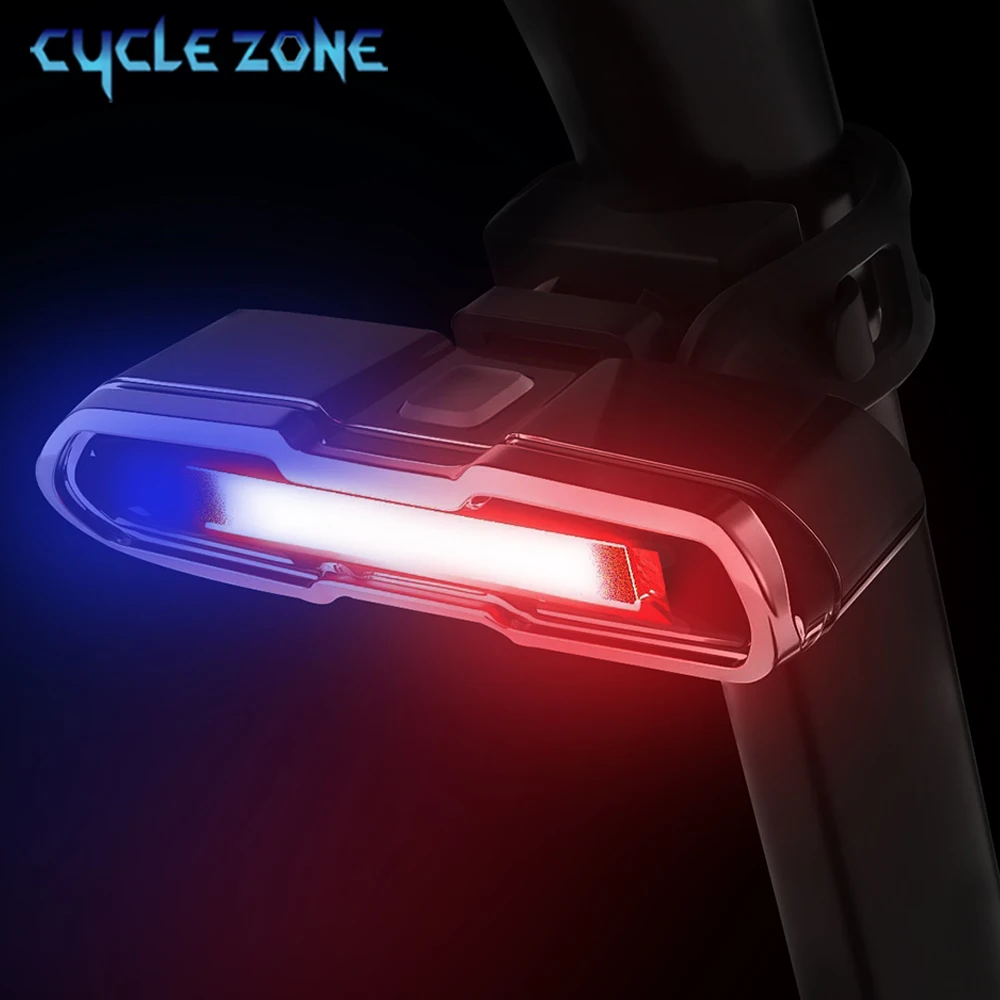 BicycleRearLightUltraBrightUSBRechargeableHighIntensityLED