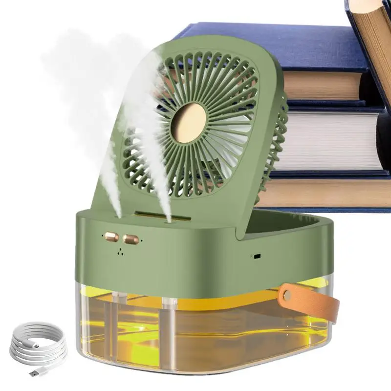 

Spraying Mist Fan Table Misting And Spraying Fan Remote Control Humidifier Fan Desktop Spray Moisturizing Fan For Table Home