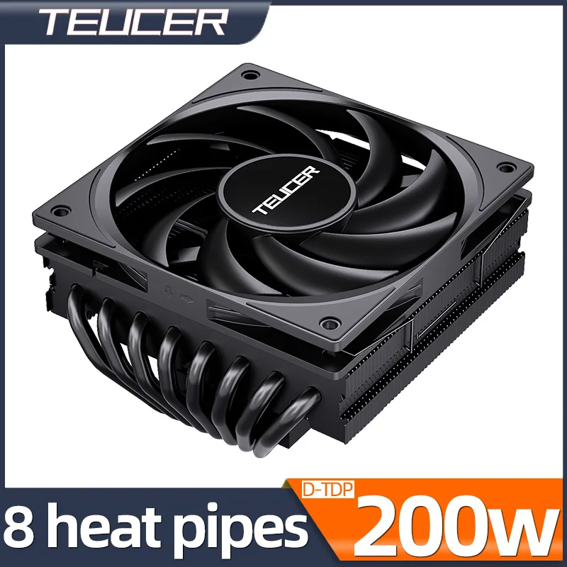 Tdp Computer Cooling Solutions How The Teucer 8Heatpipe Cooler 