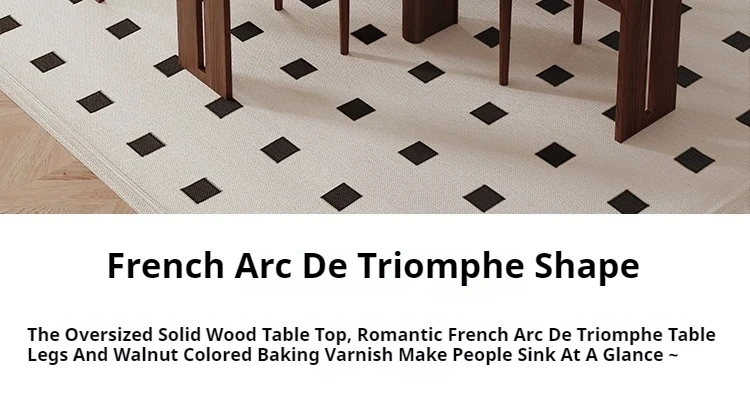 Description Picture 4 of itemModern Coffee Dining Table Set Complete Hallway Full Room Table Chair Complete Study Space Saving Wooden Console Comedor Luxury