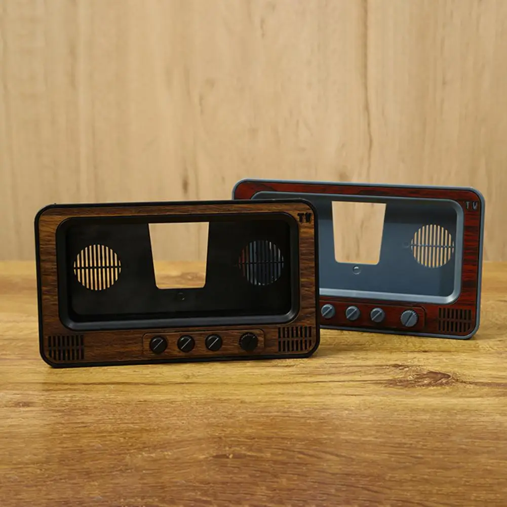 Supporto Per Cellulare Supporto Per Telefono Cellulare In Stile Tv Vintage Supporto Da Tavolo Retrò Realistico Per Smartphone Universali Telefono Cell