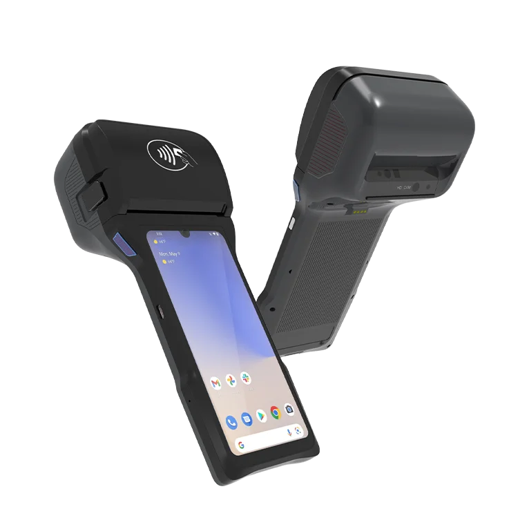 

Android 12 4G Billing Machine Handheld POS Systems 80mm Built-in Printer Smart Pos Machine