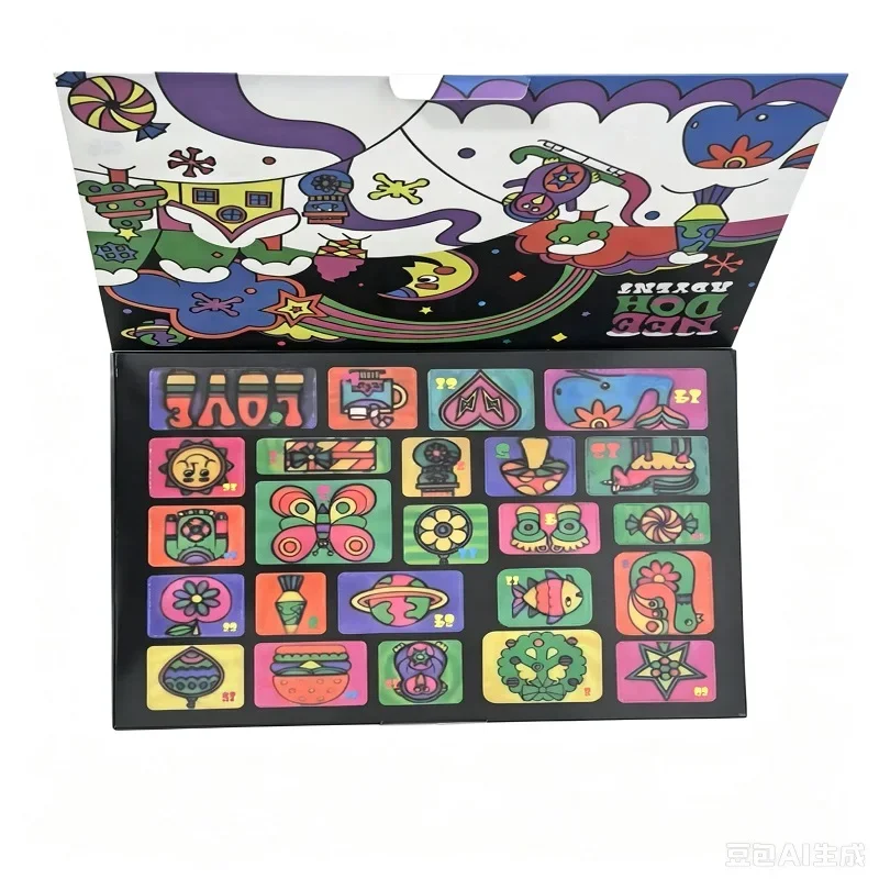 New Needoh Christmas Countdown Calendar, Treasure Hunt, New Year Surprise, Surprise Box Toys, Festivals and Holiday Gifts.