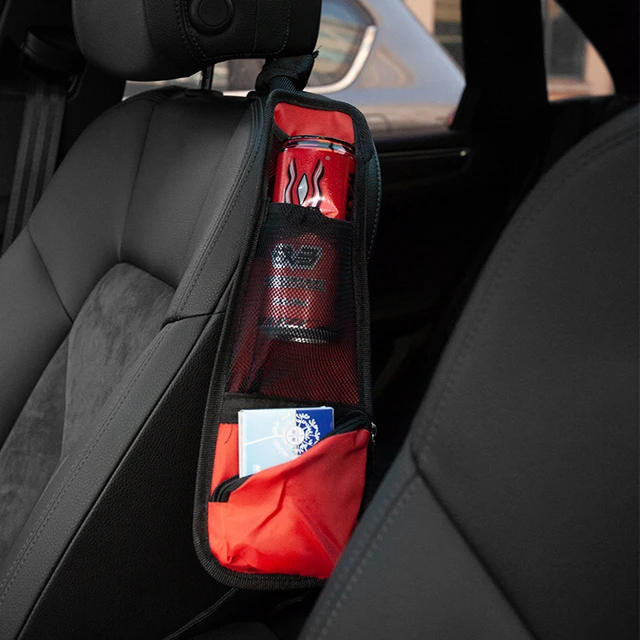 Boîte de rangement de siège de voiture en cuir Pu, grande capacité, Console  de voiture, organisateur de remplissage de siège latéral, boîte de rangement  de siège de voiture universel - AliExpress