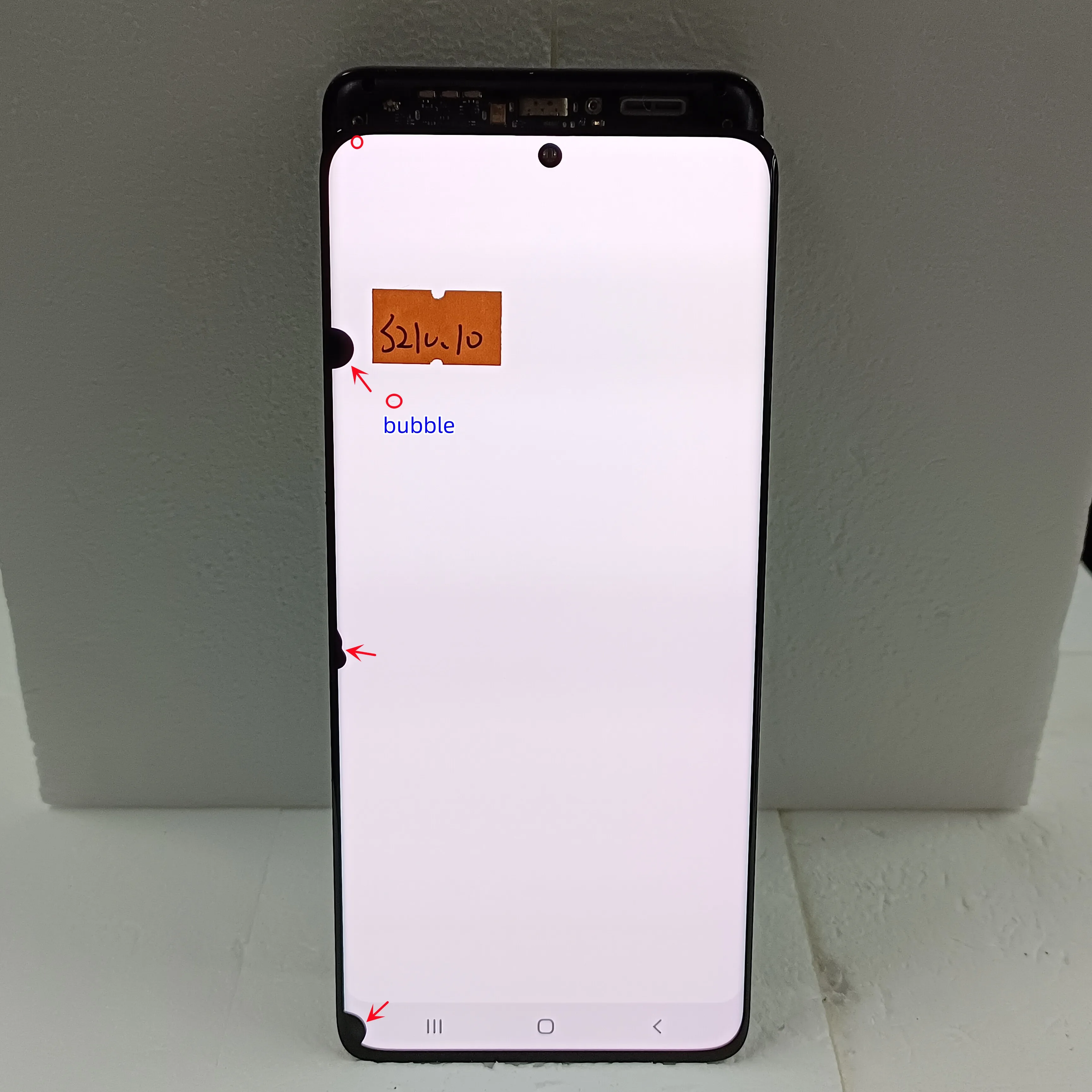 Ｚ  S21 Ʈ 5G LCD G998 G998U G998F/DS   ÷ ġ ũ Ÿ S21 Ʈ G998B  Ǵ Ʈ 