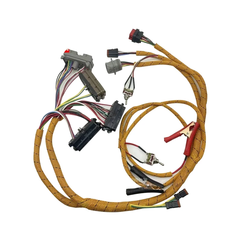 

New Inspection Wiring Harness Engine C6.4 C7 C9 C11 C15 Test Throttle Inspection Line For Caterpillar Excavator Parts