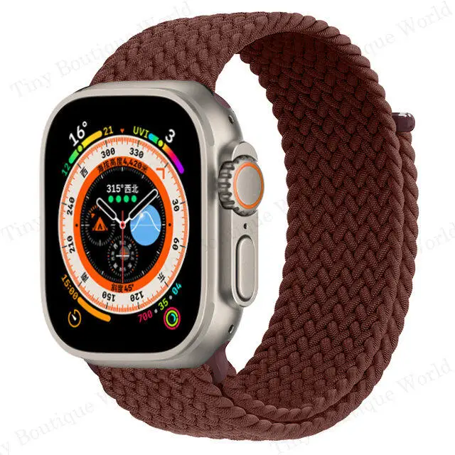 Braided Solo Loop Strap Bracelet