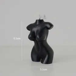 Elegant Aromatherapy Decorative Candle - Perfect for Home Decor and DIY Gifts (Black)