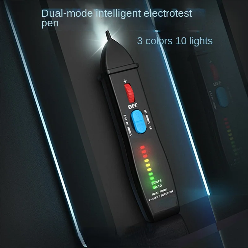 

Avd07 Intelligent Dual-Mode Test Pencil Non-Contact Breakpoint Sensing AC Voltage Test Pen