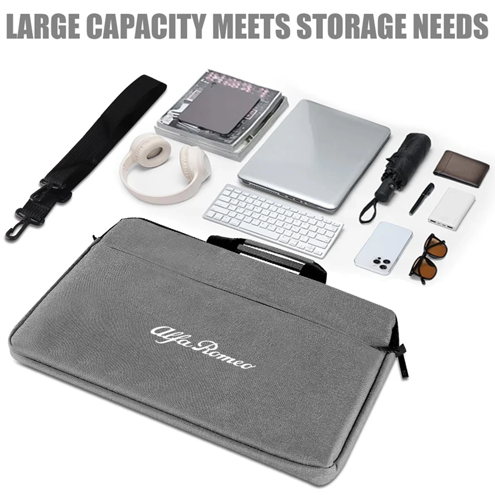 Stylish 16-Inch Laptop Shoulder Bag and Sleeve Case