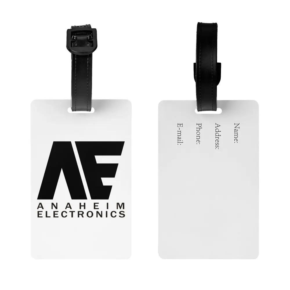 Anaheim Electronics Gepäckanhänger, Kofferzubehör, Reisegepäck, Boarding-Etikett, Etikettenhalter, Ausweis, Name, Adresse – Detail 5