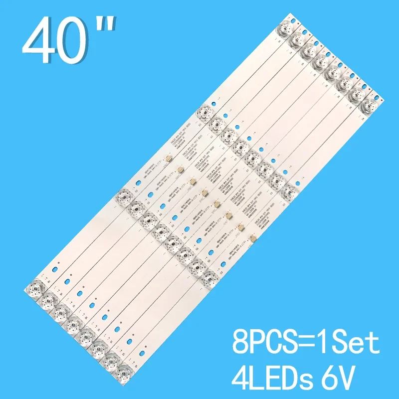 LED Backlight bar strip For CC02500D410V07 50E20 8X4 4S1P 1410 0D20 amcv le-50ztus30 le-50ztus27 Starwind sw-led50u203bs2 410m led backlight strip for 6v ms l2006 v1 lamps lg 50 tv 50m2plus le8815a ms l2327 50s9900 cc02500d410v07 50e20 8x4 4s1p 49dl