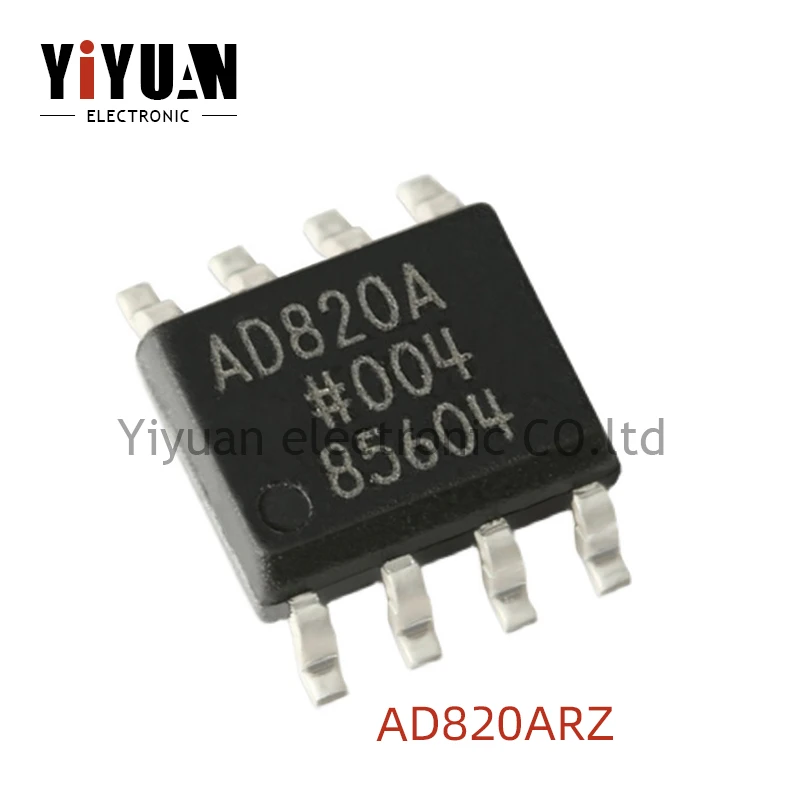

2PCS Original genuine AD820ARZ-REEL7 AD820A SOIC-8 single power rail to rail FET operational amplifier chip
