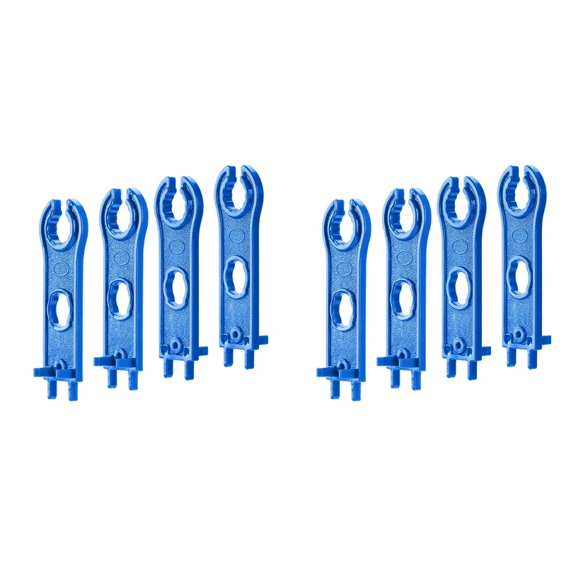 

8PCS Solar Connector Tool Wrenches, Solar Panel Connector Assembly Tool For MC4 Connectors, Plastic Solar Wrench Spanner