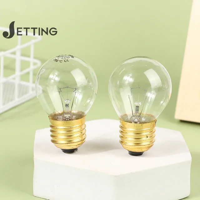 Lampadina Forno 40W 110V E27 - Resistente Fino A 500&deg;C Per Elettrodomestici