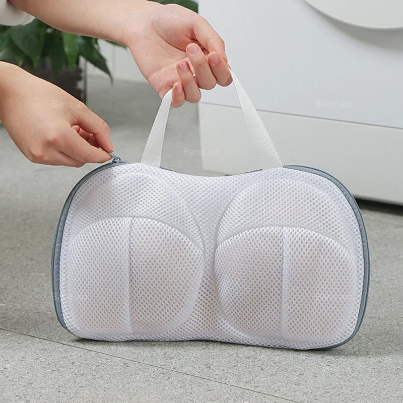 1PC Bra Special Laundry Bag Soft Anti-Deformation Bra Cleaning Protection Bags Household Underwear Wash Bag For Washing Machine 5