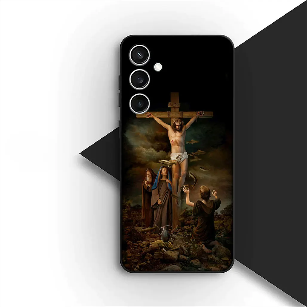 Divine Savior Christian Cross Phone Case Cover
